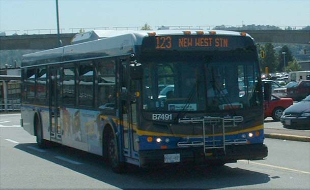 Coast Mountain Bus New Flyer D40LFR B7491